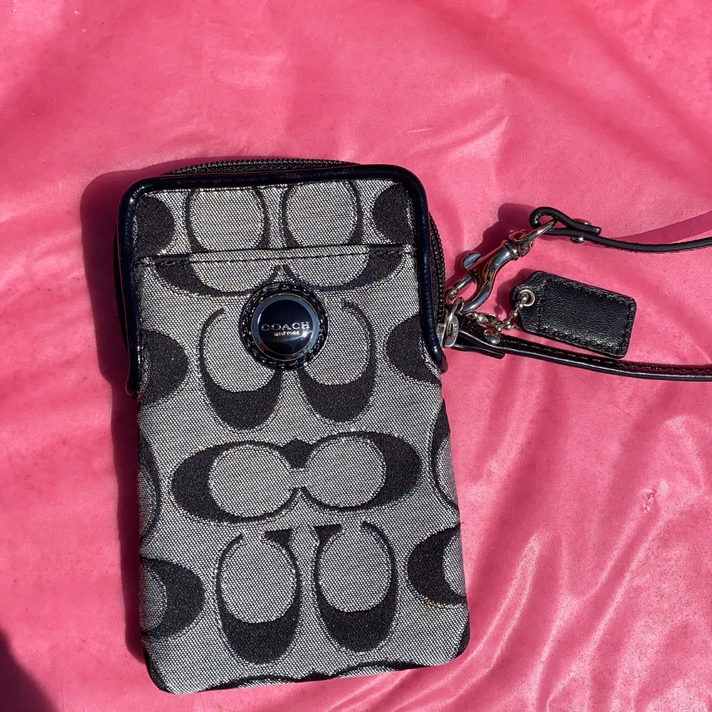Coach wristlet